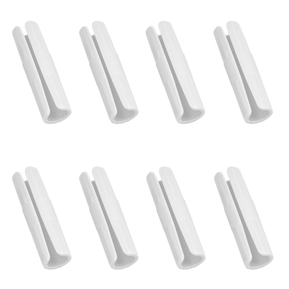 Toosunny 8 Pieces Sheet Holders,Bed Sheet Grippers Keeps The Bed Sheet In Place (White)